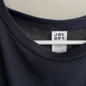 Mesh joylab target workout top